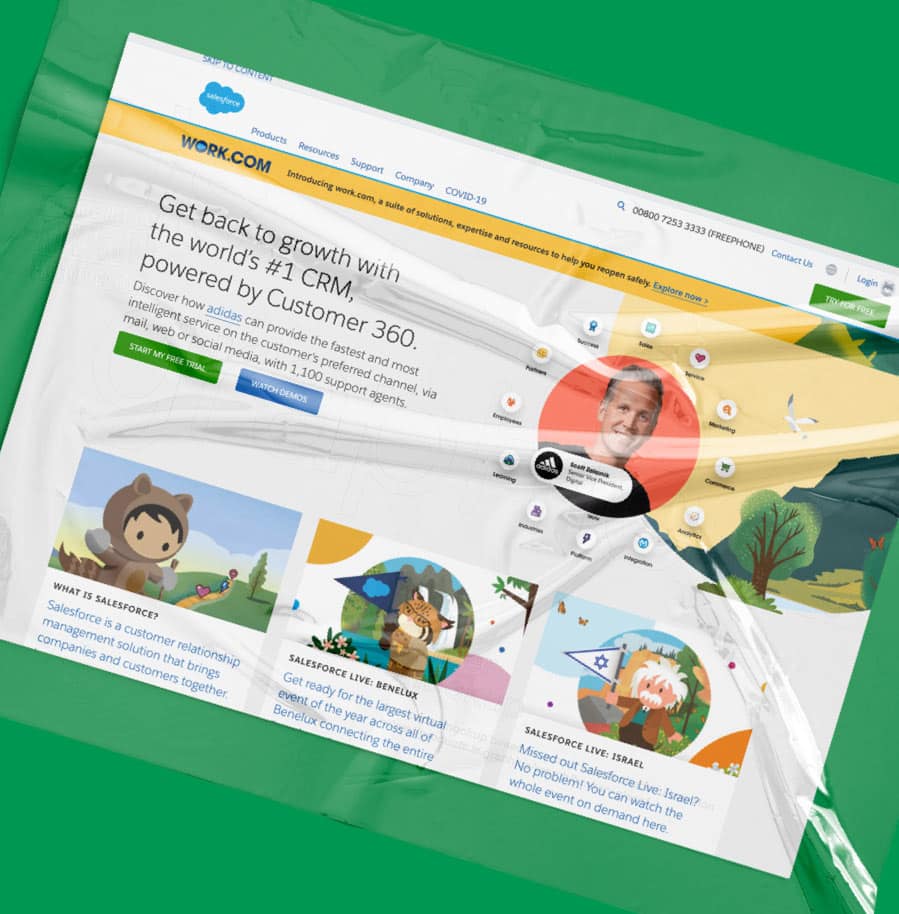 Salesforce website