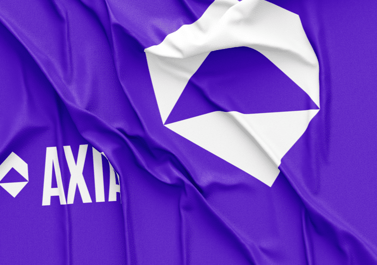 Purple AXIA flag