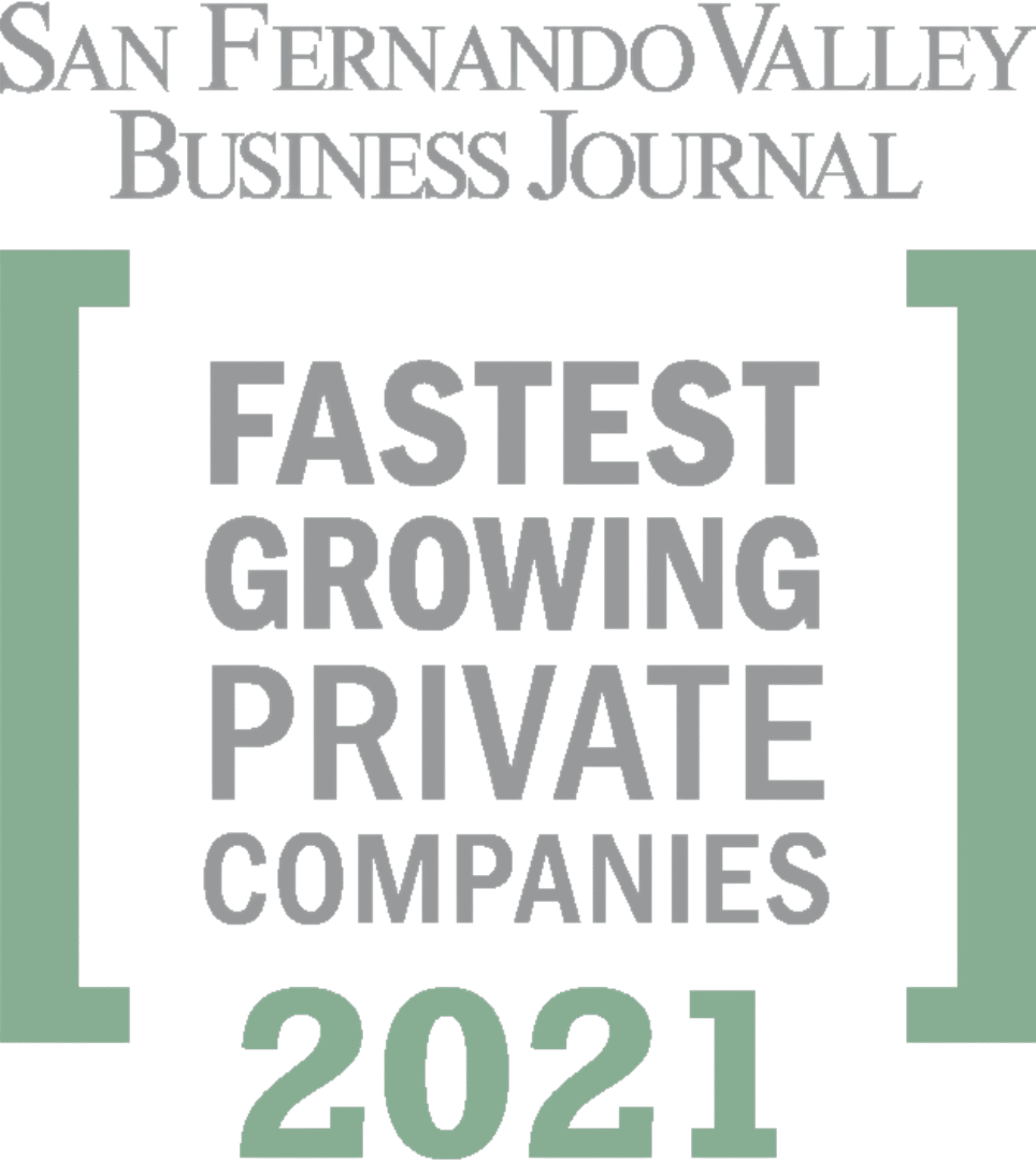 San Fernando Valley Business Journal Fastest Growing Private Companies 2021