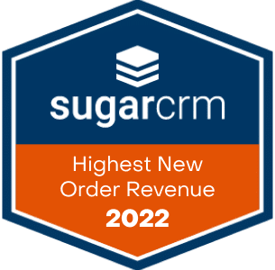 SugarCRM Highest New Order Revenue 2022